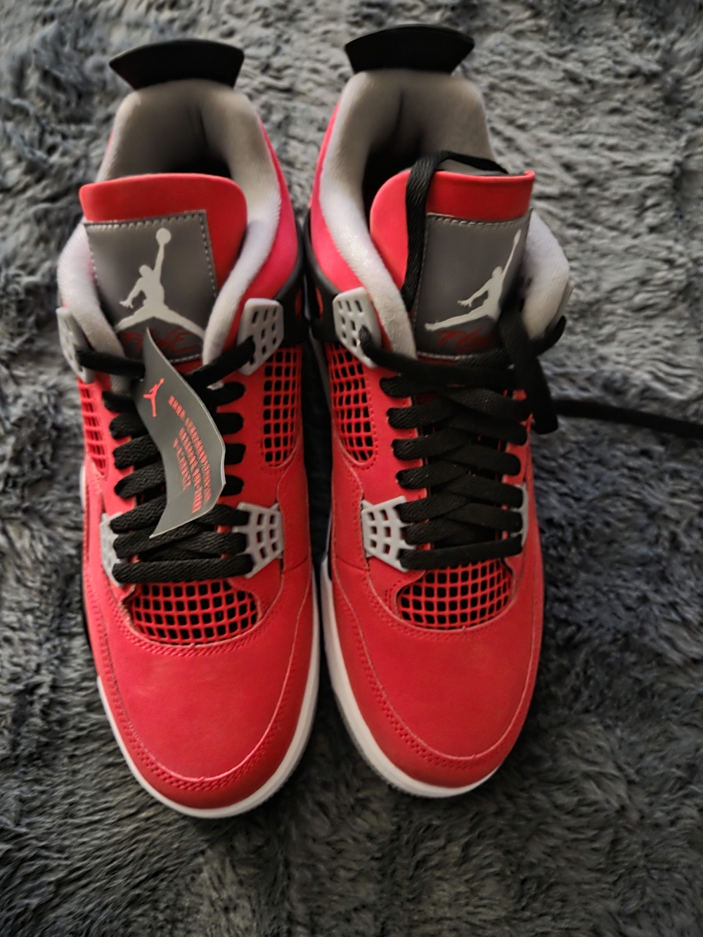 Jordan Men’s Athletic Shoes in Red and Black